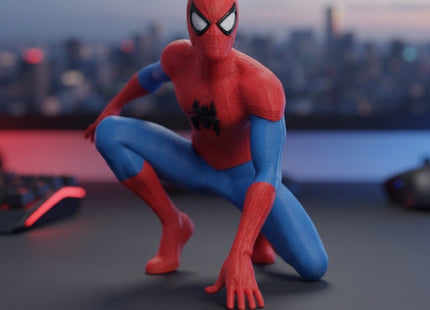 Spidey Action Figure Sitting Pose