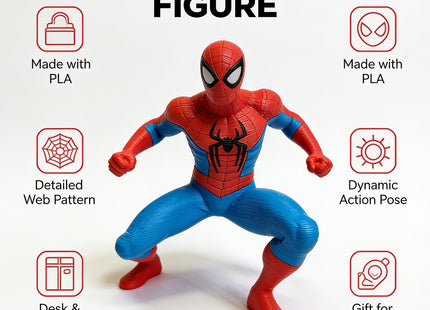 Spidey Action Figure Standing Pose