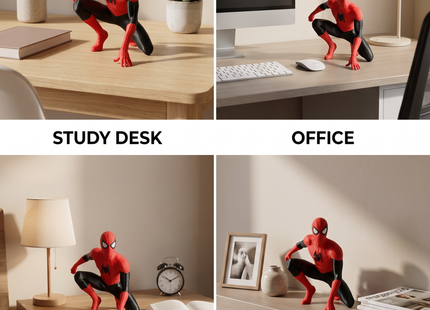 Spidey Action Figure Sitting Pose