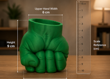 Superhero Fist Desk Organizer | 3D Printed Pen Holder | Premium PLA | Giftonique