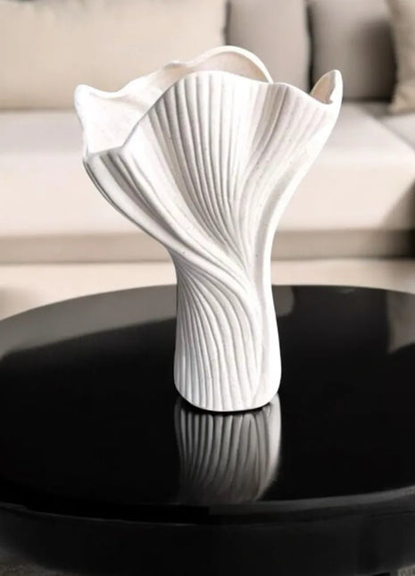 Sculptural Bloom Decorative Vase | Premium 3D Printed Modern Flower Vase | Giftonique