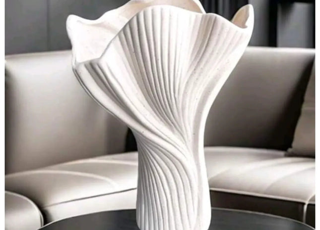 Sculptural Bloom Decorative Vase | Premium 3D Printed Modern Flower Vase | Giftonique