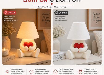 The Heart Keeper Table Lamp | Mood Lamps | Lamps | Giftonique