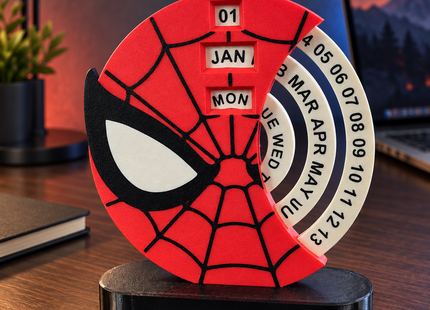 Spidey Superhero Desk Calendar