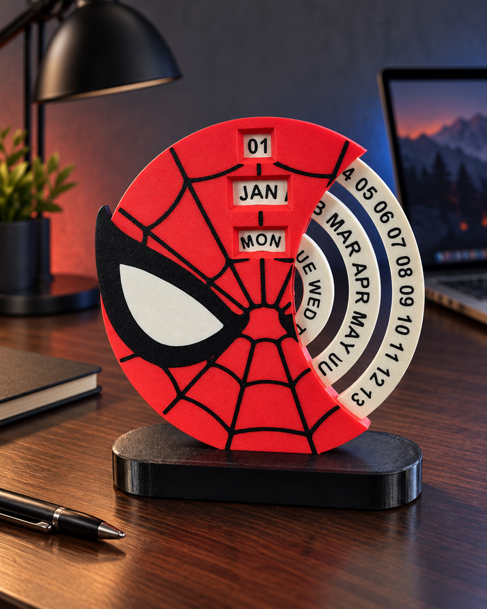 Spidey Superhero Desk Calendar