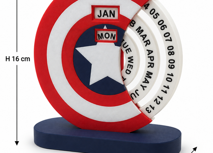 Captain Superhero Desk Calendar