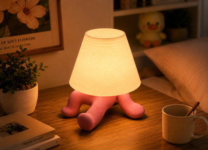 Cute Sunny 3D Printed Table Lamp | Premium PLA Bedside Night Lamp | Modern Ambient Light | Giftonique