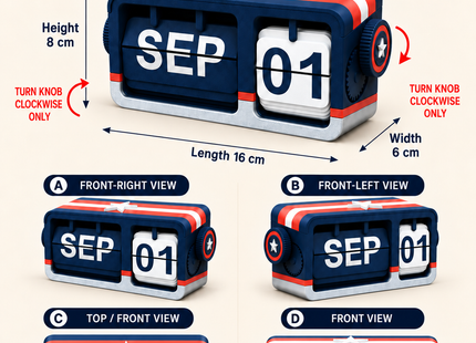 Captain Flip Calendar