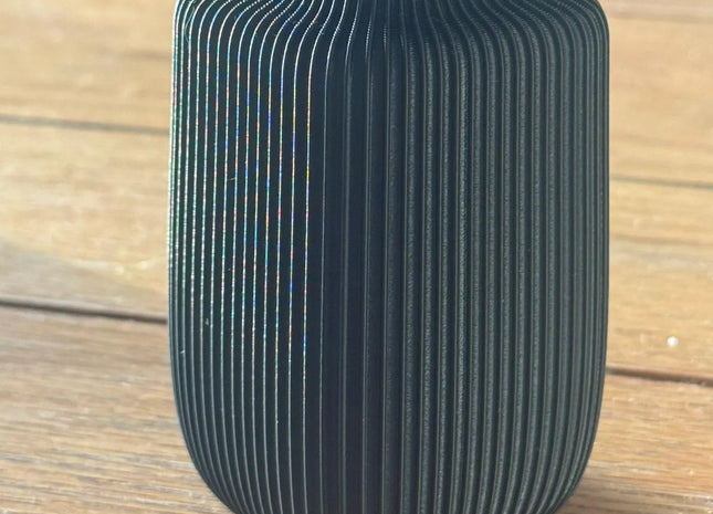 Nordic Fluted Decorative Vase | Modern 3D Printed Premium PLA Vase | Giftonique