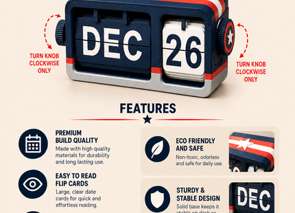 Captain Flip Calendar
