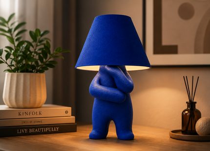 The Over Thinker 3D Printed Table Lamp | Premium PLA Designer Ambient Lamp | Modern Artistic Bedside Light | Giftonique