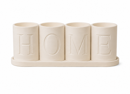 Home Tealight Holder – Decorative HOME Candle Holder Set | Tealight Holders | Candle Holders | Giftonique