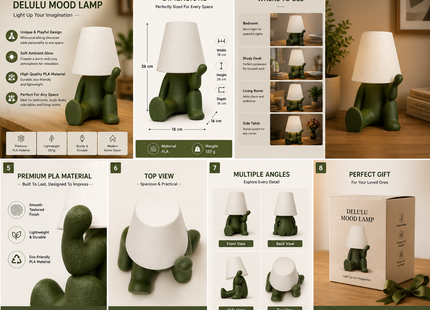 Delulu Lamp | Mood Lamps | Lamps | Giftonique