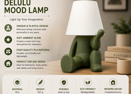 Delulu Lamp | Mood Lamps | Lamps | Giftonique