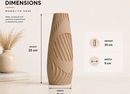 Monolith Vase | Decorative Vases | Home Decor | Giftonique