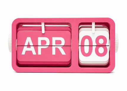 Pink Flip Desk Calendar | Desk Calendars | Calendars | Giftonique