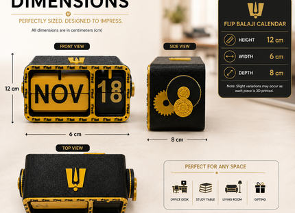 Balaji Flip Calendar | Desk Calendars | Calendars | Giftonique