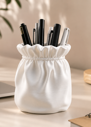 Petal Pouch Pen Holder for Desk and Study Table | Giftonique