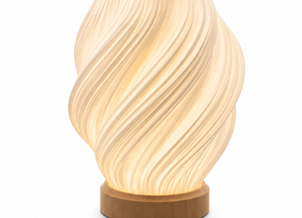 Vortex Lamp – Modern Spiral Ambient Table Lamp for Home Décor | Designer Lamps | Lamps | Giftonique
