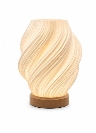 Vortex Lamp – Modern Spiral Ambient Table Lamp for Home Décor | Giftonique