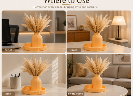 Oasis Trio Vase | Decorative Vases | Home Decor | Giftonique