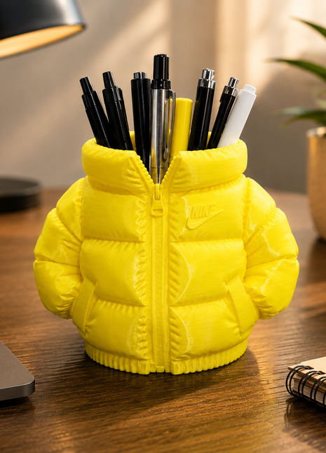 The Zip Dock Jacket-Inspired Pen Holder & Desk Organiser | Giftonique