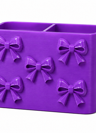Bow Bouquet Pen Holder with 2 Compartments | Giftonique