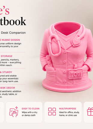 Nurse’s Pocketbook Pen Holder – Gift for Nurses | Giftonique