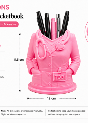 Nurse’s Pocketbook Pen Holder – Gift for Nurses | Giftonique