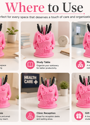 Nurse’s Pocketbook Pen Holder – Gift for Nurses | Giftonique