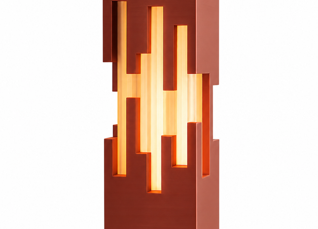 Modern Geometric 3D Printed Table Lamp | Premium PLA Ambient Night Light | Minimalist Home Décor | Giftonique