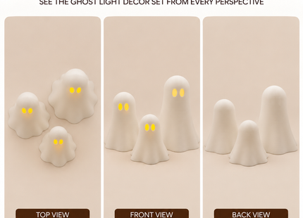 Boo Ghost Tealight Holders