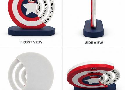 Captain Superhero Desk Calendar