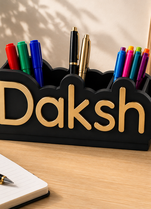 Personalised Pen Stand with Personalised Name | Giftonique