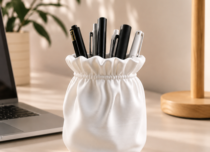Petal Pouch Pen Holder for Desk and Study Table | Pen Holders | Desk Accessories | Giftonique