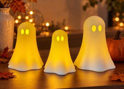 Boo Ghost Tealight Holders