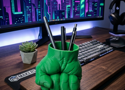 Superhero Fist Desk Organizer | 3D Printed Pen Holder | Premium PLA | Giftonique