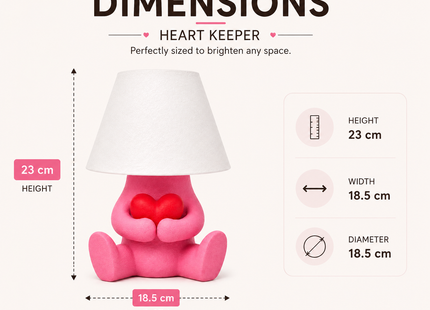 The Heart Keeper Table Lamp | Mood Lamps | Lamps | Giftonique
