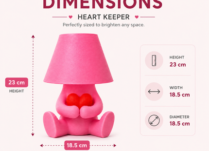 The Heart Keeper Table Lamp | Mood Lamps | Lamps | Giftonique