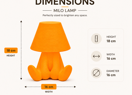 The Milo Lamp | Mood Lamps | Lamps | Giftonique