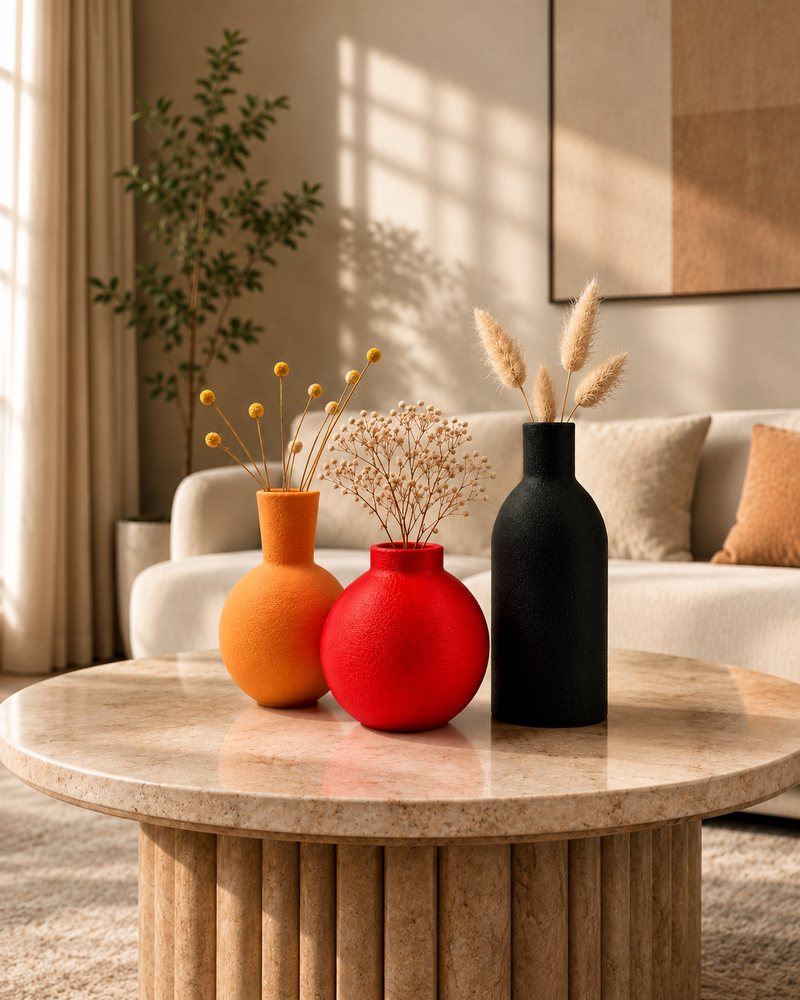 Harmony Home Vases | 3D Printed Premium PLA Vase | Giftonique