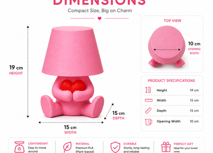 The Heart Keeper Table Lamp | Mood Lamps | Lamps | Giftonique