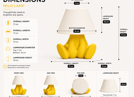 The Milo Lamp | Mood Lamps | Lamps | Giftonique